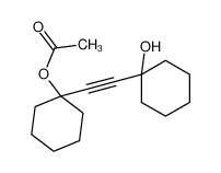 89057-46-5 [1-[2-(1-hydroxycyclohexyl)ethynyl]cyclohexyl] acetate