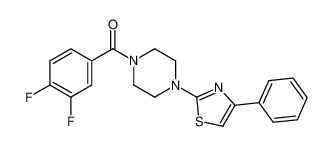 606087-70-1 structure, C20H17F2N3OS