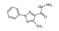 5-methyl-2-phenyltriazole-4-carbohydrazide 175135-03-2