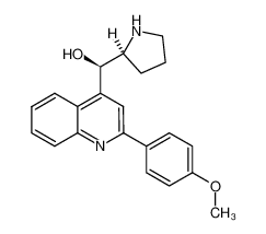 1426532-88-8 (R)-(2-(4-methoxyphenyl)quinolin-4-yl)((S)-pyrrolidin-2-yl)methanol