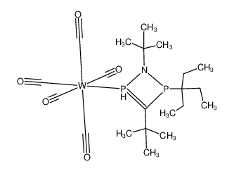 129890-42-2 structure, C21H34NO5P2W