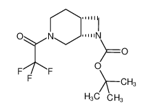 923957-49-7 (1S,6R)-3-(2,2,2-trifluoro-acetyl)-3,8-diaza-bicyclo[4.2.0]octane-8-carboxylic acid tert-butyl ester