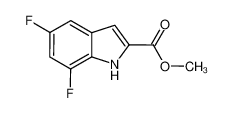 methyl 5,7-difluoro-1H-indole-3-carboxylate 681288-42-6