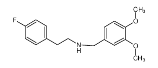(3,4-二甲氧基-苄基)-[2-(4-氟-苯基)-乙基]-胺