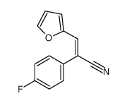 2-(4-fluorophenyl)-3-(furan-2-yl)prop-2-enenitrile 871126-30-6