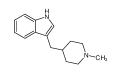 87451-43-2 3-[(1-methylpiperidin-4-yl)methyl]-1H-indole