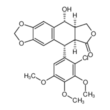 1458601-21-2 structure, C22H21ClO8