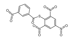 42590-01-2 2,4,6-trinitrophenyl ester of 3-nitrobenzenecarbothioic acid