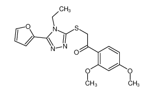 606111-68-6 structure, C18H19N3O4S