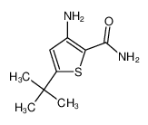 3-amino-5-tert-butylthiophene-2-carboxamide 175137-04-9