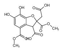 91120-95-5 structure, C15H14O11