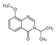 104510-25-0 8-methoxy-3-(prop-2-yl)quinazolin-4-one