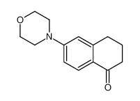 6-morpholin-4-yl-3,4-dihydro-2H-naphthalen-1-one 15300-12-6