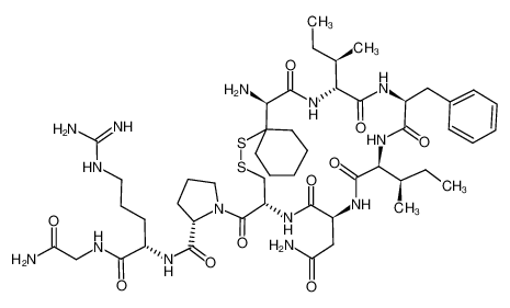 88686-53-7 structure, C49H78N14O10S2