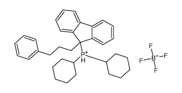 dicyclohexyl-[9-(3-phenylpropyl)fluoren-9-yl]phosphanium,tetrafluoroborate 1007311-95-6