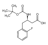 Boc-(R)-3-amino-4-(2-fluorophenyl)-butyric acid 218608-98-1