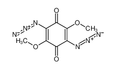 2,5-diazido-3,6-dimethoxycyclohexa-2,5-diene-1,4-dione 22826-69-3