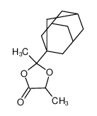 518050-70-9 spectrum, 2,5-dimethyl-2-(1-adamantyl)-1,3-dioxolan-4-one