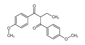 2-乙基-1,3-二(4-甲氧基苯基)-1,3-丙烷二酮