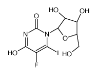 87818-06-2 structure, C9H10FIN2O6