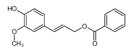 91599-11-0 benzoate of trans-coniferyl alcohol