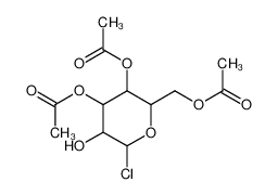 (3,4-diacetyloxy-6-chloro-5-hydroxyoxan-2-yl)methyl acetate