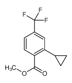 1360885-06-8 structure, C12H11F3O2