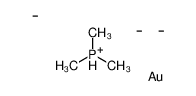 carbanide,gold,trimethylphosphanium 33012-33-8