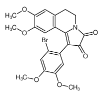 80041-82-3 structure, C22H20BrNO6