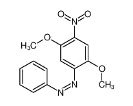 (2,5-dimethoxy-4-nitrophenyl)-phenyldiazene 80830-37-1