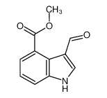 Methyl 3-formyl-1H-indole-4-carboxylate 53462-88-7