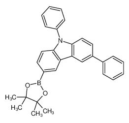 3,9-Diphenyl-6-(4,4,5,5-tetramethyl-1,3,2-dioxaborolan-2-yl)-9H-carbazole 1359833-28-5