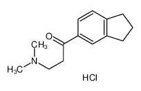 1-(2,3-dihydro-1H-inden-5-yl)-3-(dimethylamino)propan-1-one,hydrochloride 23935-17-3