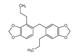 Bis[4,5-(methylenedioxy)-2-propylphenyl]-methane 34827-26-4