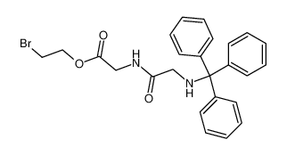 123872-98-0 spectrum, N-tritylglycylglycine 2-bromoethyl ester