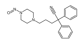 5-(4-亚硝基哌嗪-1-基)-2,2-二苯基戊腈