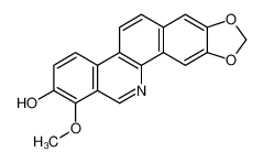 1-methoxy-[1,3]benzodioxolo[5,6-c]phenanthridin-2-ol 54354-62-0