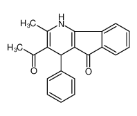 26576-80-7 3-acetyl-2-methyl-4-phenyl-1,4-dihydroindeno[1,2-b]pyridin-5-one