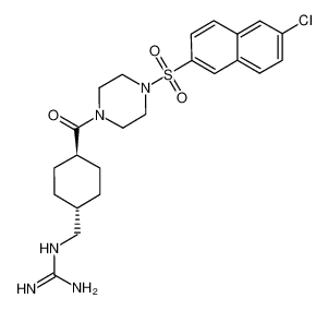 772323-60-1 structure, C23H30ClN5O3S