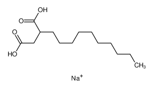 2-decylsuccinic acid, sodium salt