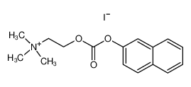 trimethyl(2-naphthalen-2-yloxycarbonyloxyethyl)azanium,iodide 63175-14-4