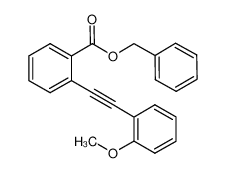 1093198-51-6 benzyl 2-((2-methoxyphenyl)ethynyl)benzoate