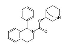 (S)-quinuclidin-3-yl (S)-1-phenyl-3,4-dihydroisoquinoline-2(1H)-carboxylate