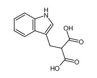 4361-05-1 spectrum, 2-(1H-indol-3-ylmethyl)propanedioic acid