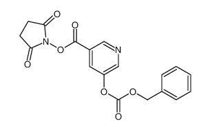 (2,5-dioxopyrrolidin-1-yl) 5-phenylmethoxycarbonyloxypyridine-3-carboxylate