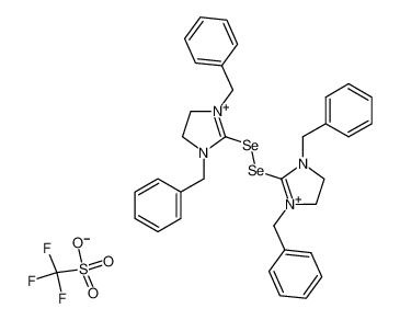 88734-26-3 structure, C35H36F3N4O3SSe2+