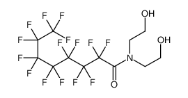 42268-97-3 structure, C12H10F15NO3