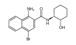 1227924-43-7 1-amino-4-bromo-N-((1S,2S)-2-hydroxycyclohexyl)-2-naphthamide