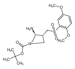 1253789-88-6 structure, C18H28N2O6S