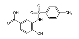 4-hydroxy-3-[(4-methylphenyl)sulfonylamino]benzoic acid 861782-65-2